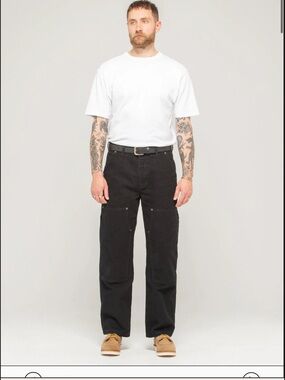 P & Co Albion Tapered Carpenter NWT black